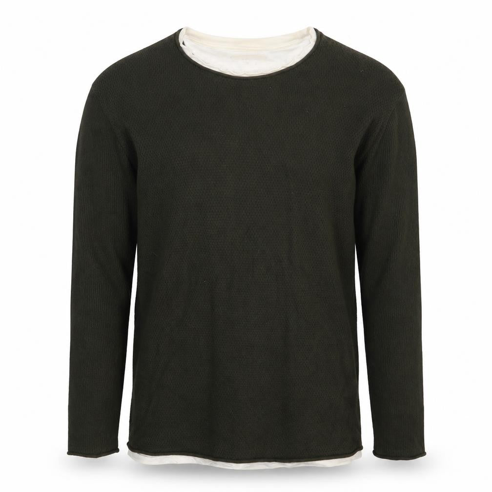 Mens UK Size M River Island Green Pullover Sweatshirt