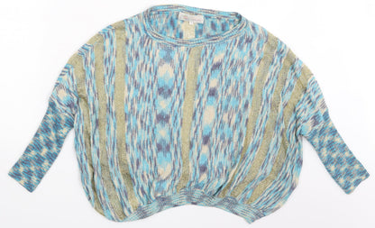 Womens UK Size S CAMEO ROSE Multicoloured Pullover Jumper