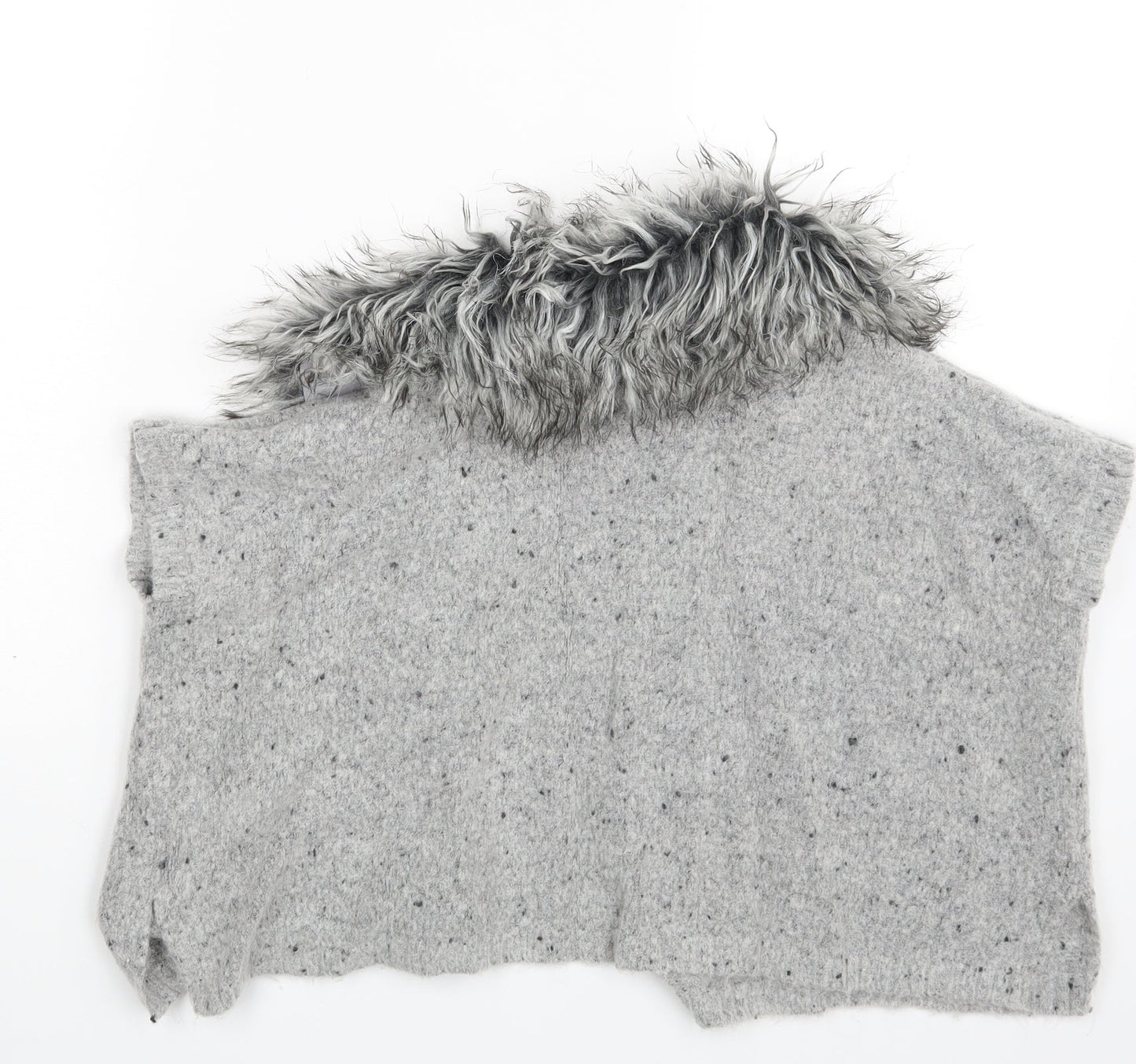Primark Girls Grey   Cardigan Jumper Size 6-7 Years