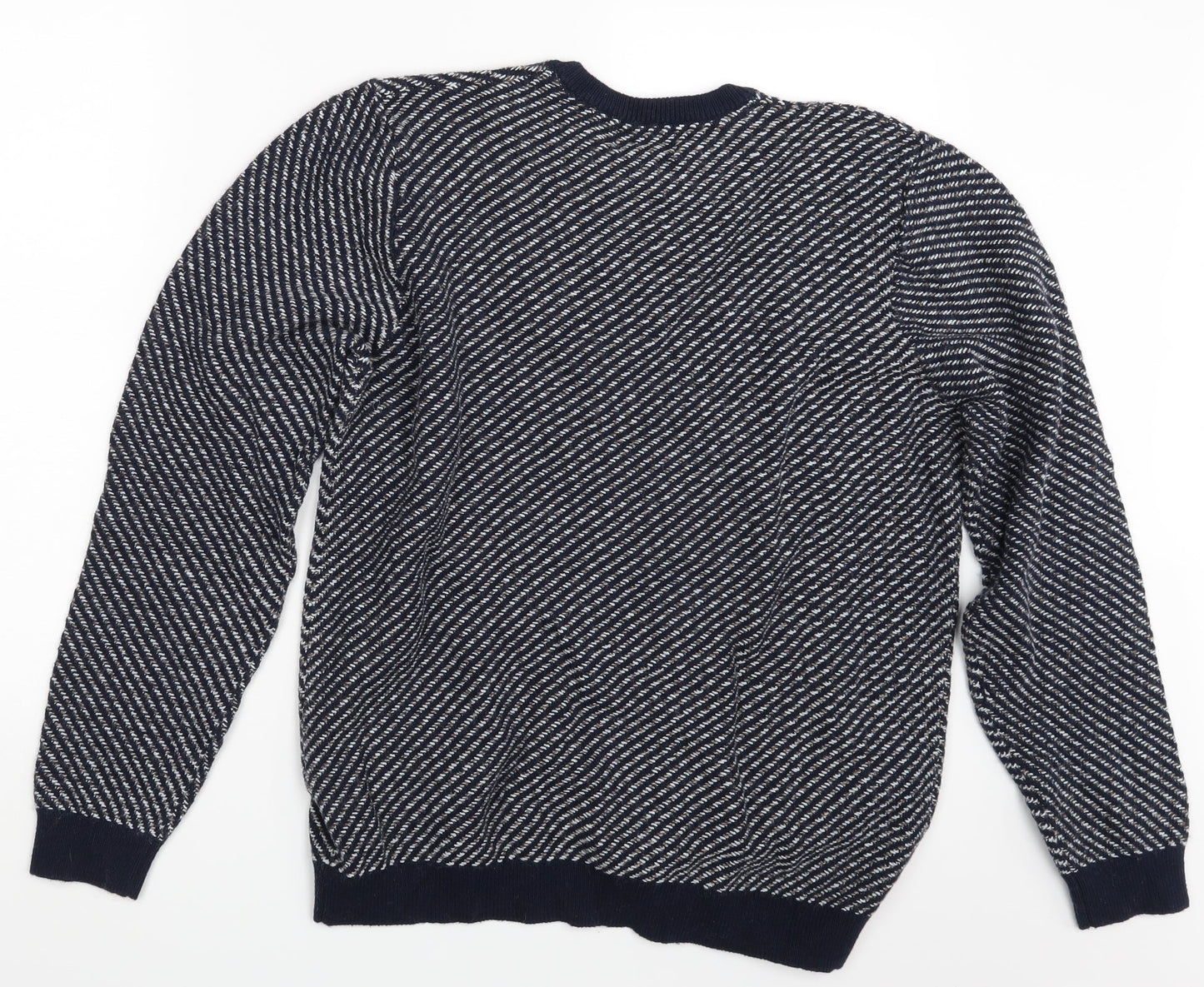 Limited  Edition  Mens Blue   Pullover Jumper Size XL