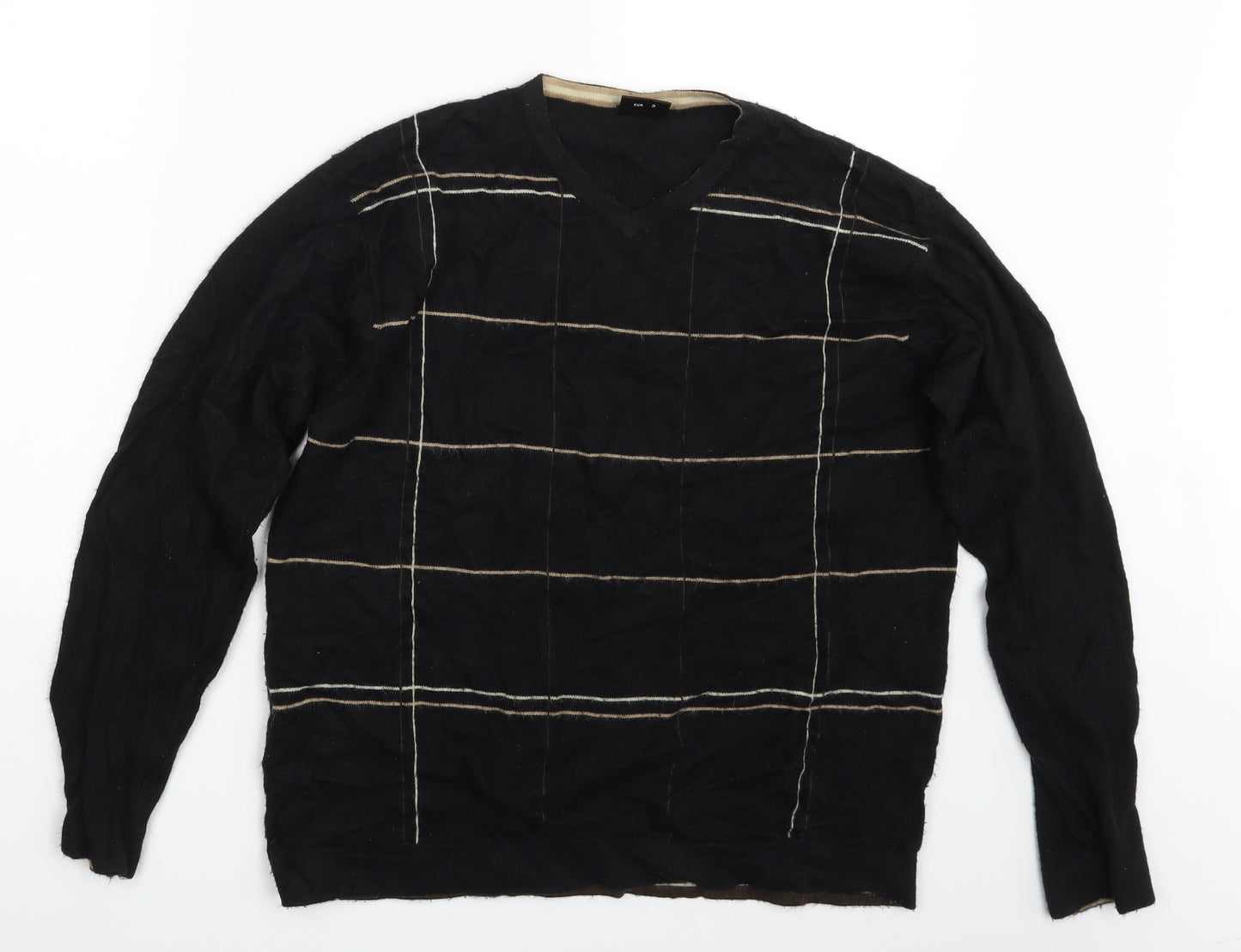 Mens UK Size M NEXT Black Pullover Sweatshirt