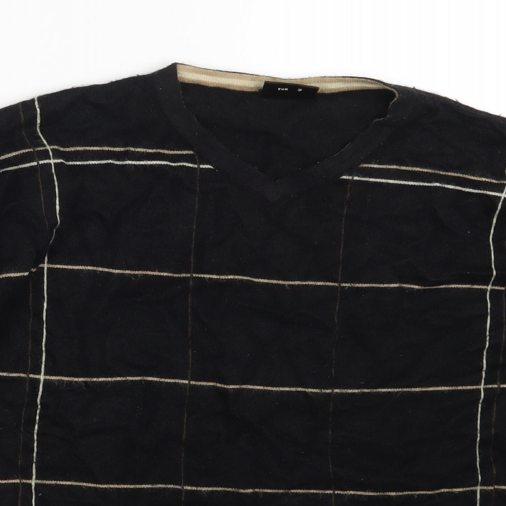 Mens UK Size M NEXT Black Pullover Sweatshirt