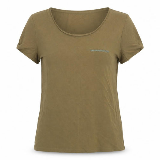 Front view of Vera Moda women’s green basic blouse, size L