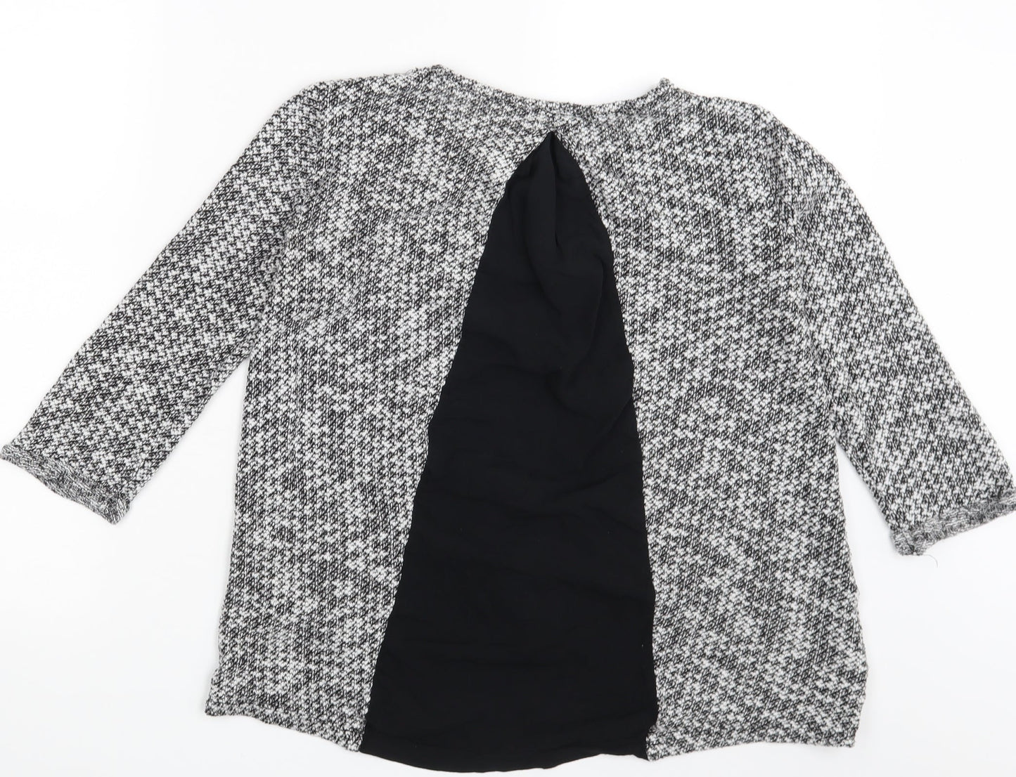 M&S Womens Grey   Basic T-Shirt Size 12