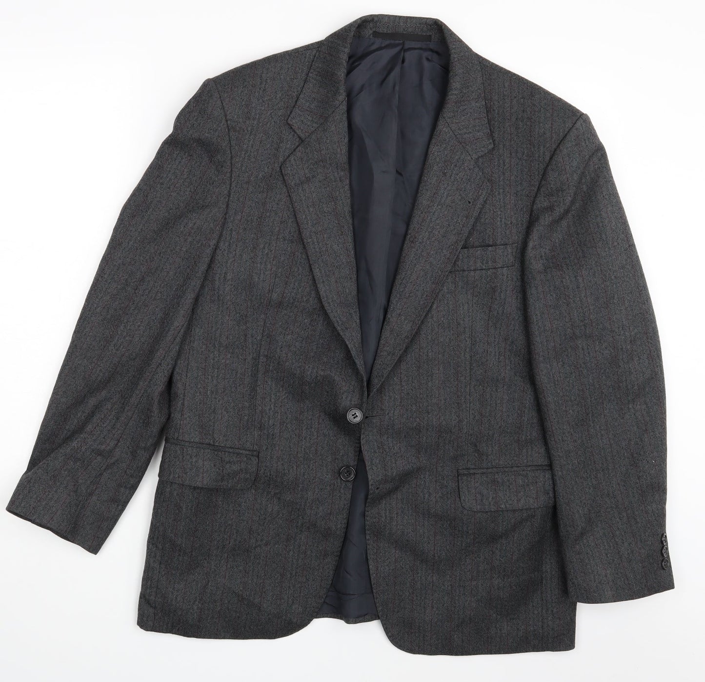 Mens UK Size S Westbury Regular Grey Suit Jacket