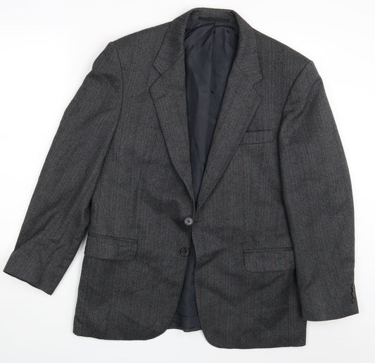 Mens UK Size S Westbury Regular Grey Suit Jacket