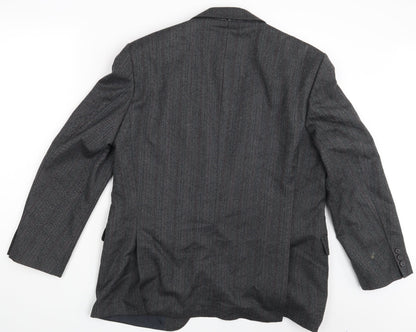 Mens UK Size S Westbury Regular Grey Suit Jacket