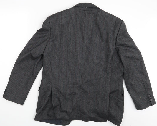 Mens UK Size S Westbury Regular Grey Suit Jacket