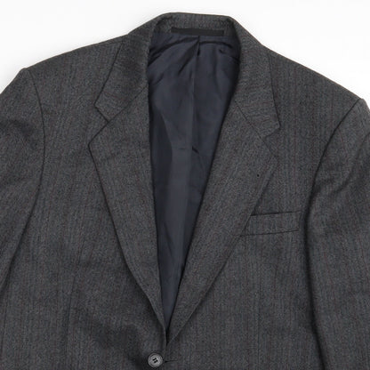 Mens UK Size S Westbury Regular Grey Suit Jacket
