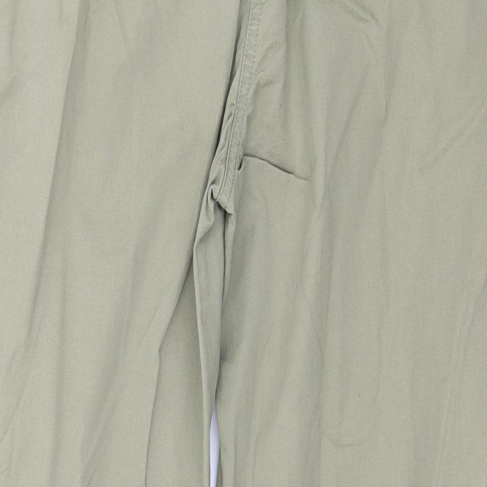 Womens UK Size 16 Papaya Regular Fit  Green Trousers
