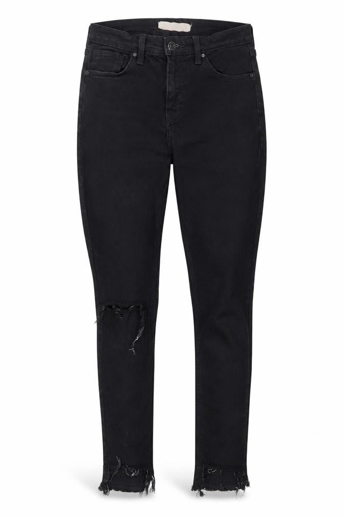 Womens UK Size 28 in Topshop Regular Fit Skinny Black Jeans