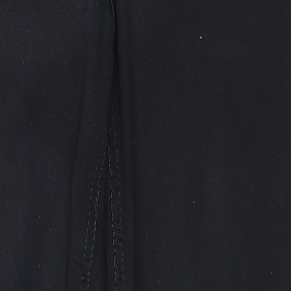 Topshop Womens Black  Denim Skinny Jeans Size 28 in L32 in