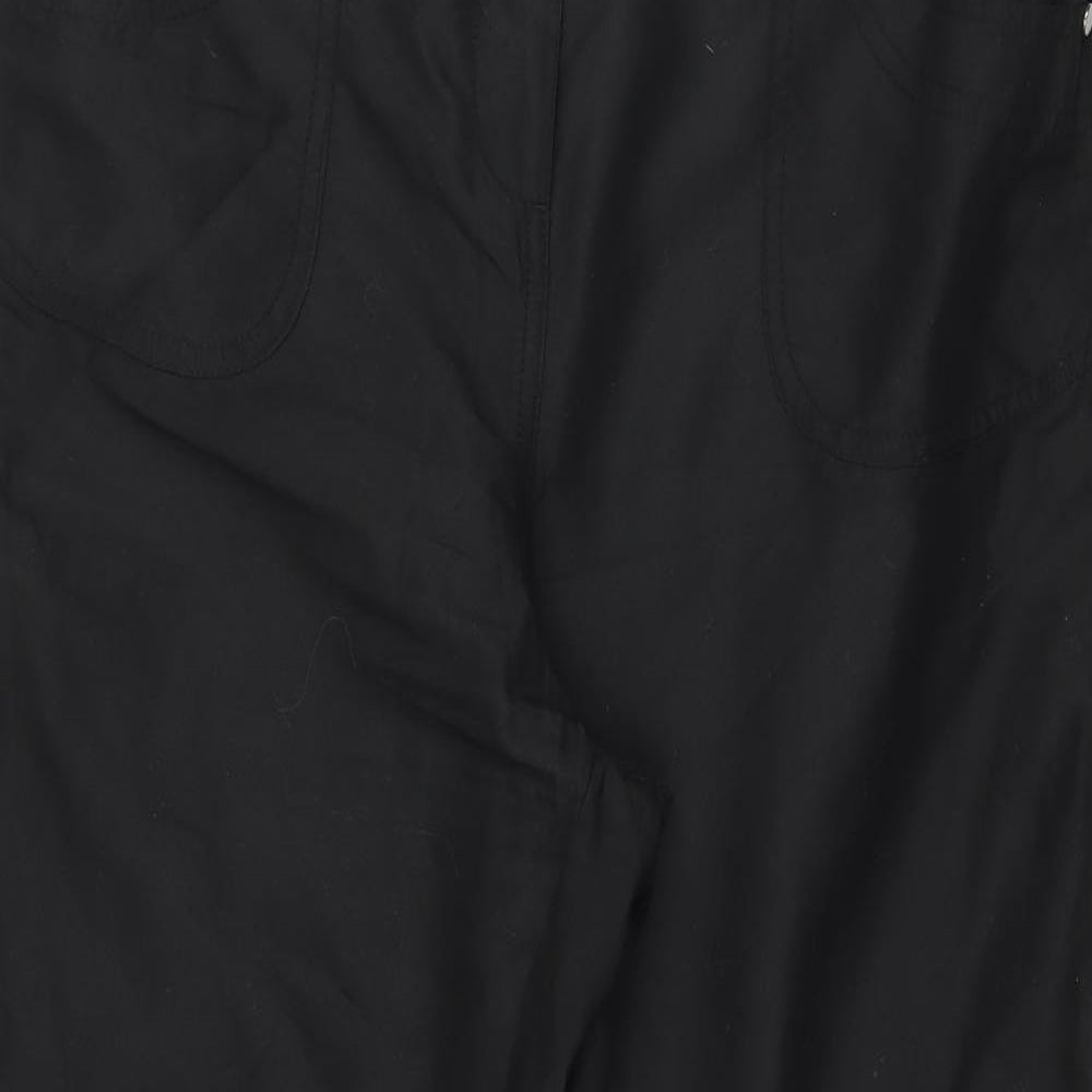 Womens UK Size 14 BHS Regular Fit  Black Trousers