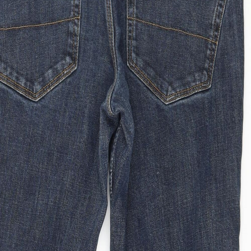 George Mens Blue  Denim Straight Jeans Size 32 in L25 in