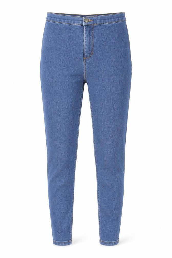 Womens UK Size 8 Denim & Co. Regular Fit Skinny Blue Jeans