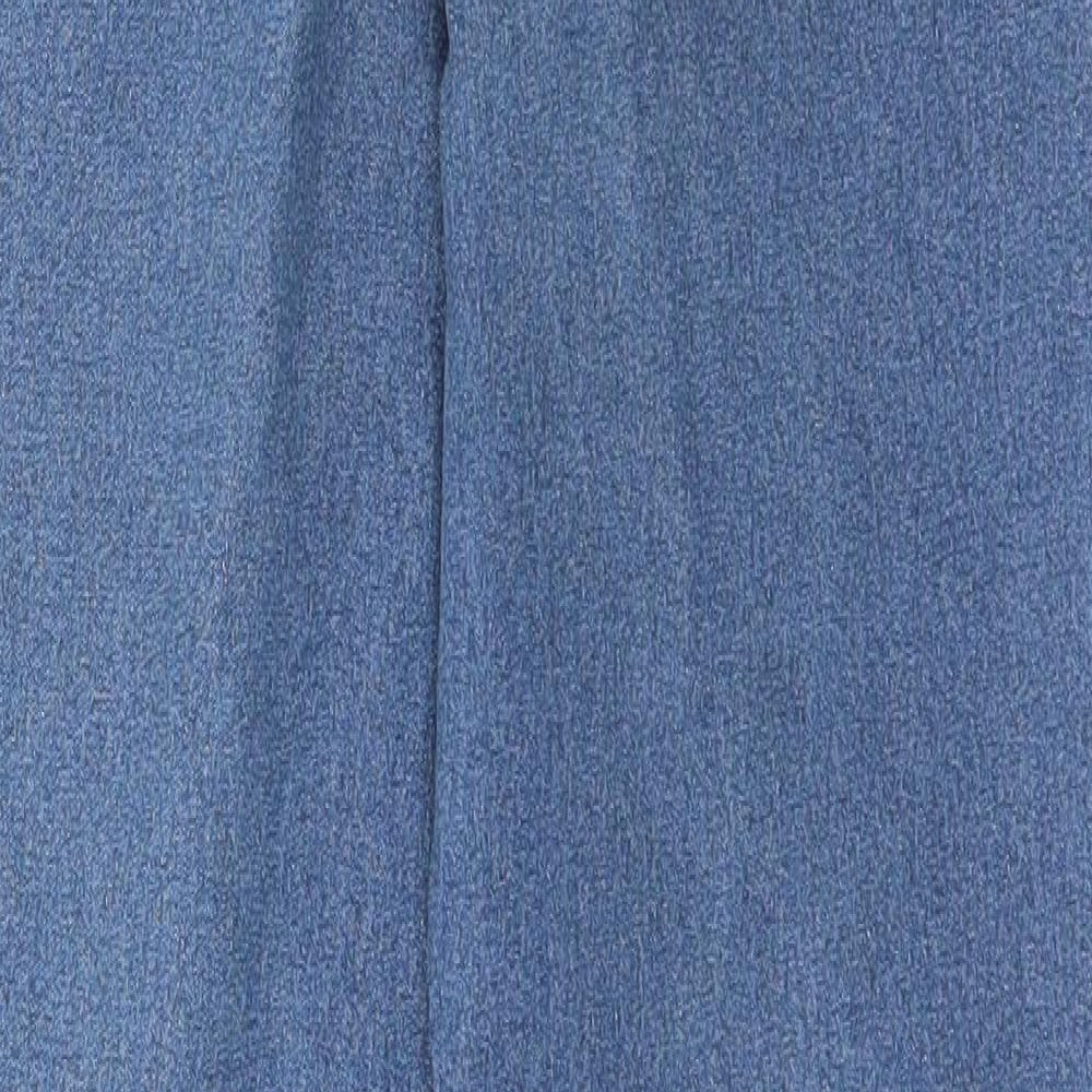 Denim & Co. Womens Blue  Denim Skinny Jeans Size 8 L29 in