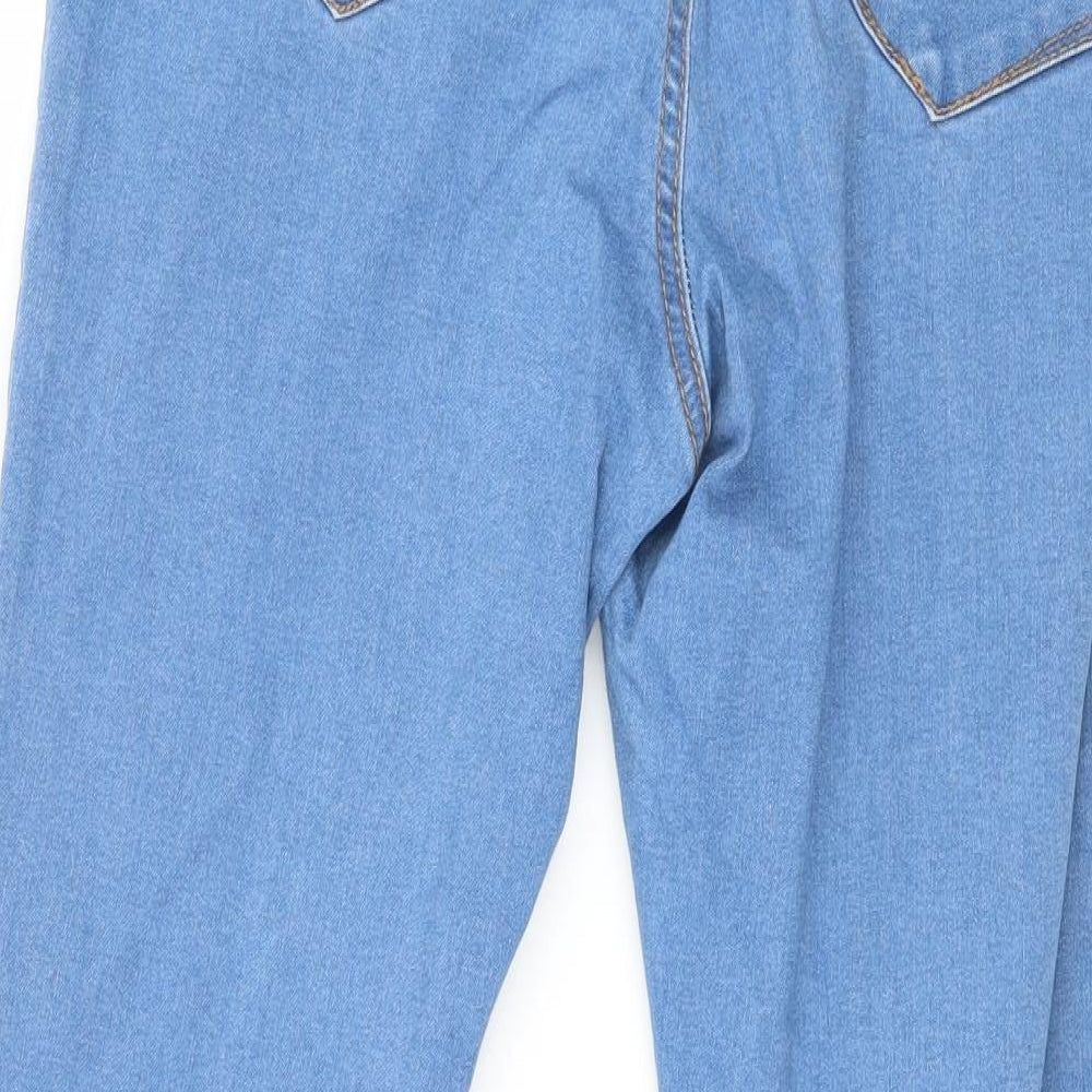 Denim & Co. Womens Blue  Denim Skinny Jeans Size 12 L26 in