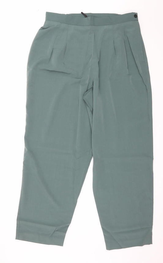 Classics Womens Green   Trousers  Size 18 L26 in