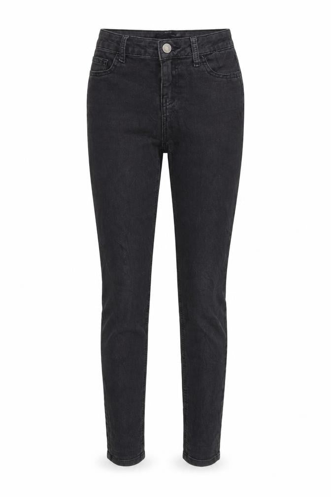 Womens UK Size 23 in Sinsay Regular Fit Skinny Black Jeans