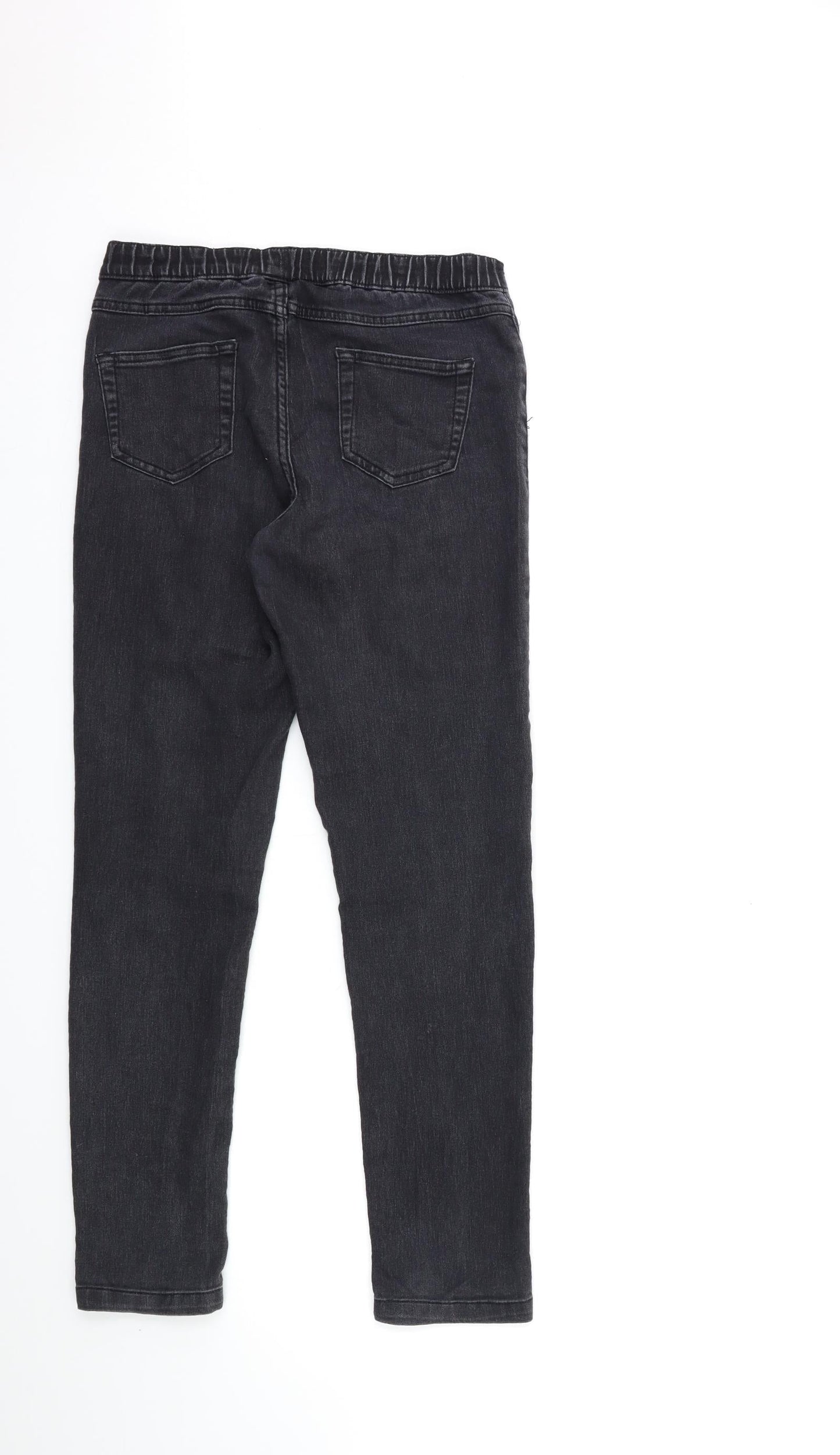 miss evie Girls Black  Denim Jegging Jeans Size 12 Years