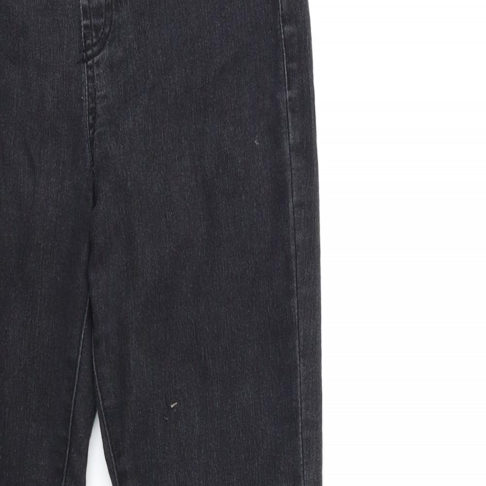 miss evie Girls Black  Denim Jegging Jeans Size 12 Years