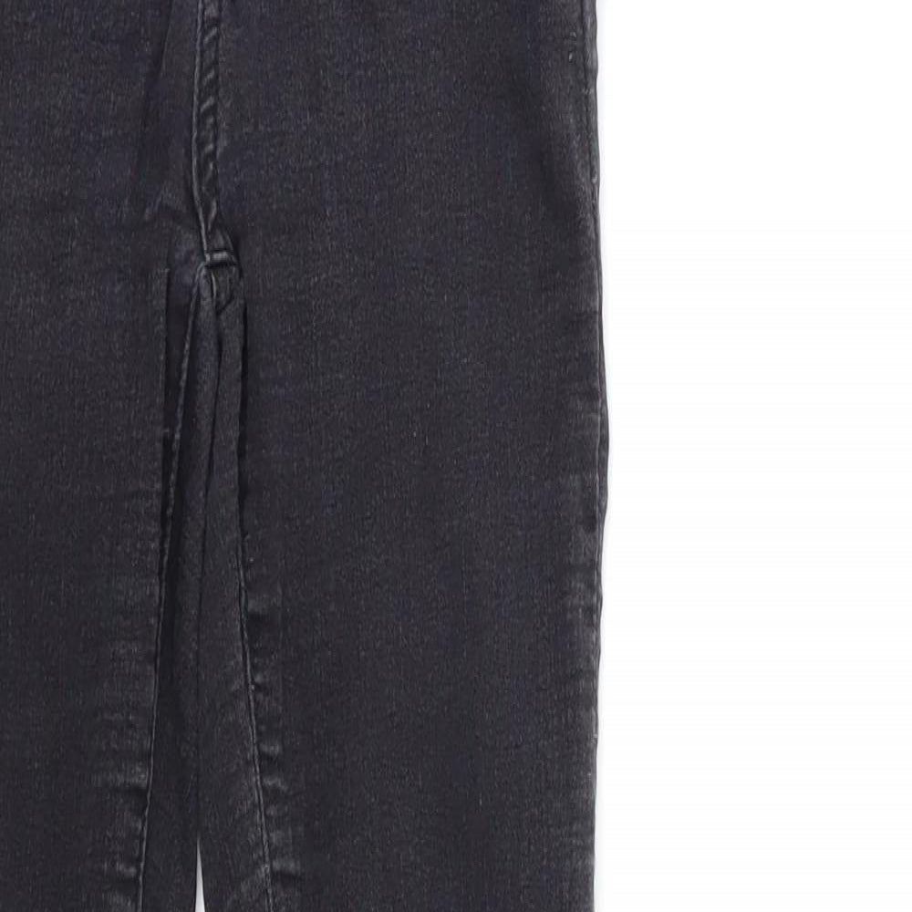 Never Denim Womens Black  Denim Skinny Jeans Size XS L27 in