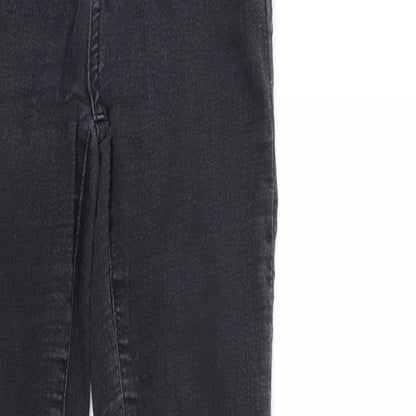 Never Denim Womens Black  Denim Skinny Jeans Size XS L27 in