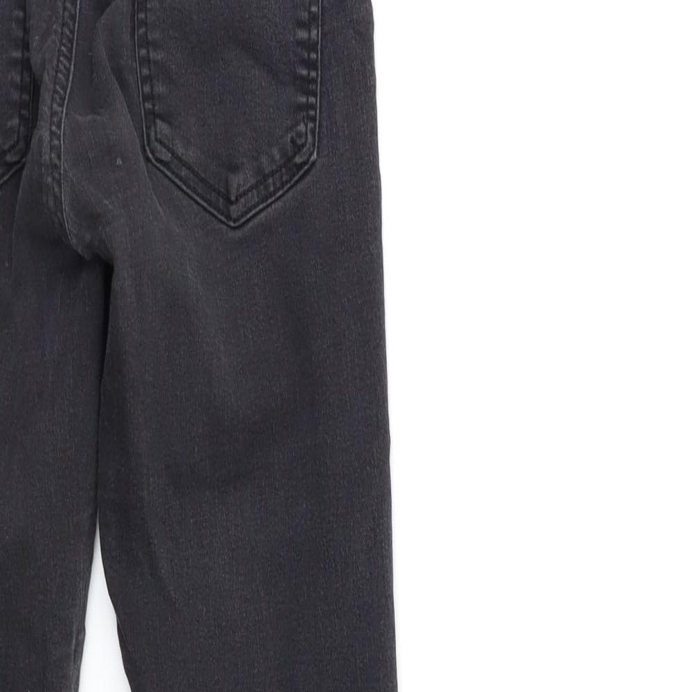 Never Denim Womens Black  Denim Skinny Jeans Size XS L27 in