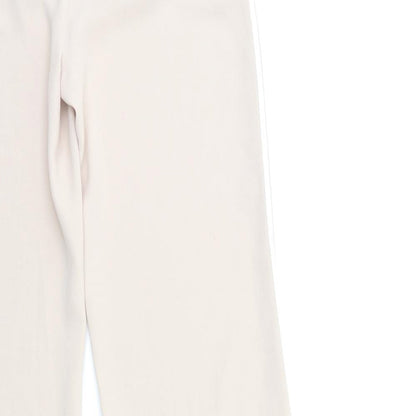 Talk about Womens Beige Striped  Trousers  Size 6 L34 in