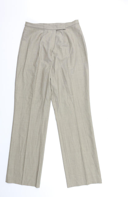 J.Taylor Womens Brown   Trousers  Size 12 L31 in