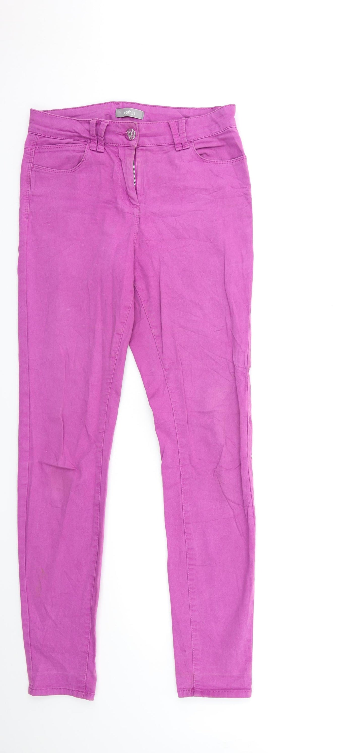 Womens UK Size 10 Marks and Spencer Regular Fit Skinny Purple Jeans
