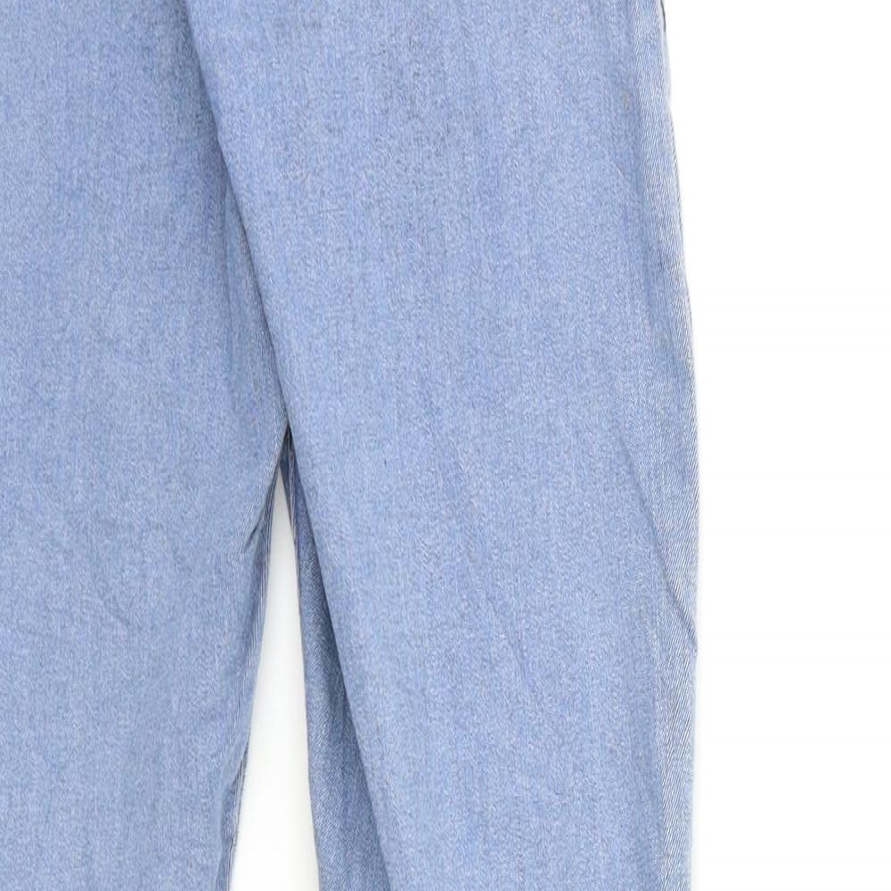 Topshop Womens Blue  Denim Skinny Jeans Size 28 in L30 in