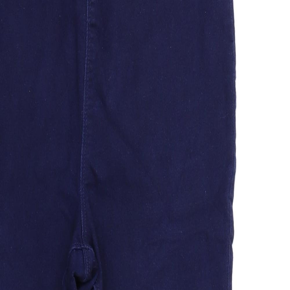 Womens UK Size 12 Papaya Regular Fit Jegging Blue Jeans