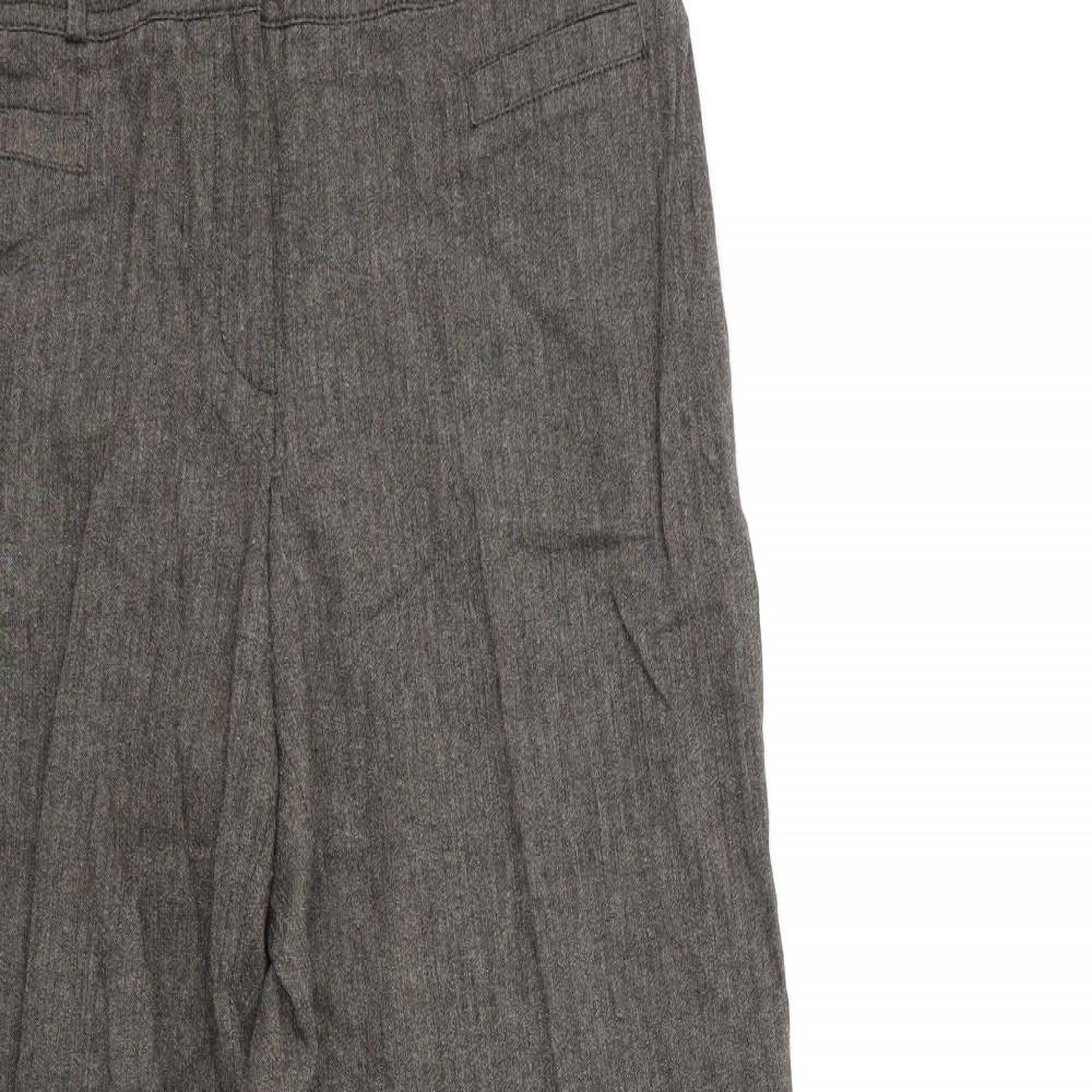 Bianca Womens Brown   Trousers  Size 16 L31 in