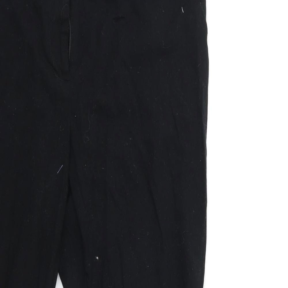 Womens UK Size 12 Atmosphere Regular Fit  Black Trousers