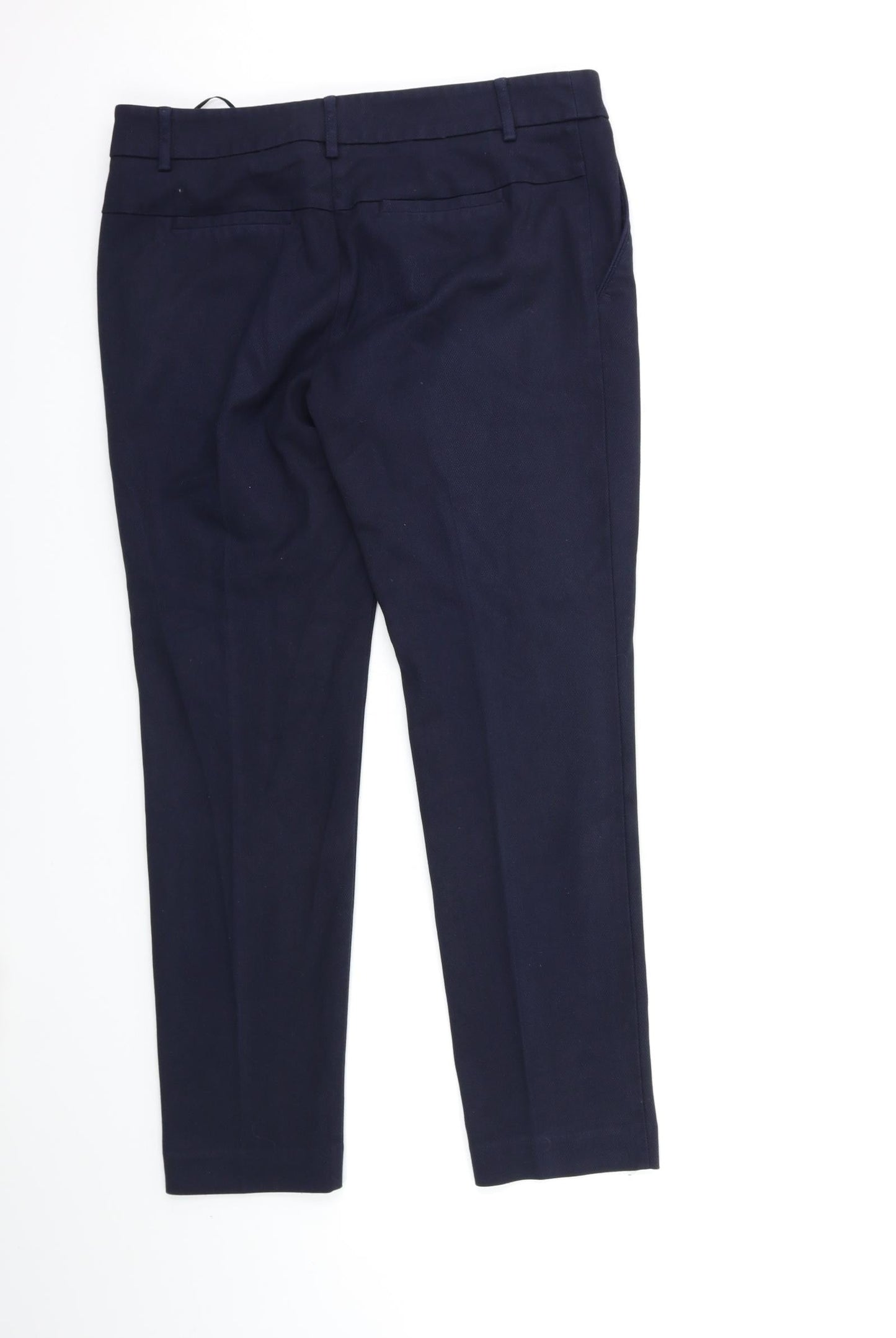 Womens UK Size 10 NEXT Regular Fit  Blue Trousers