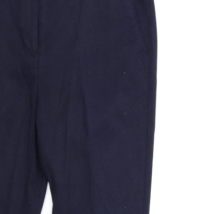 Womens UK Size 10 NEXT Regular Fit  Blue Trousers