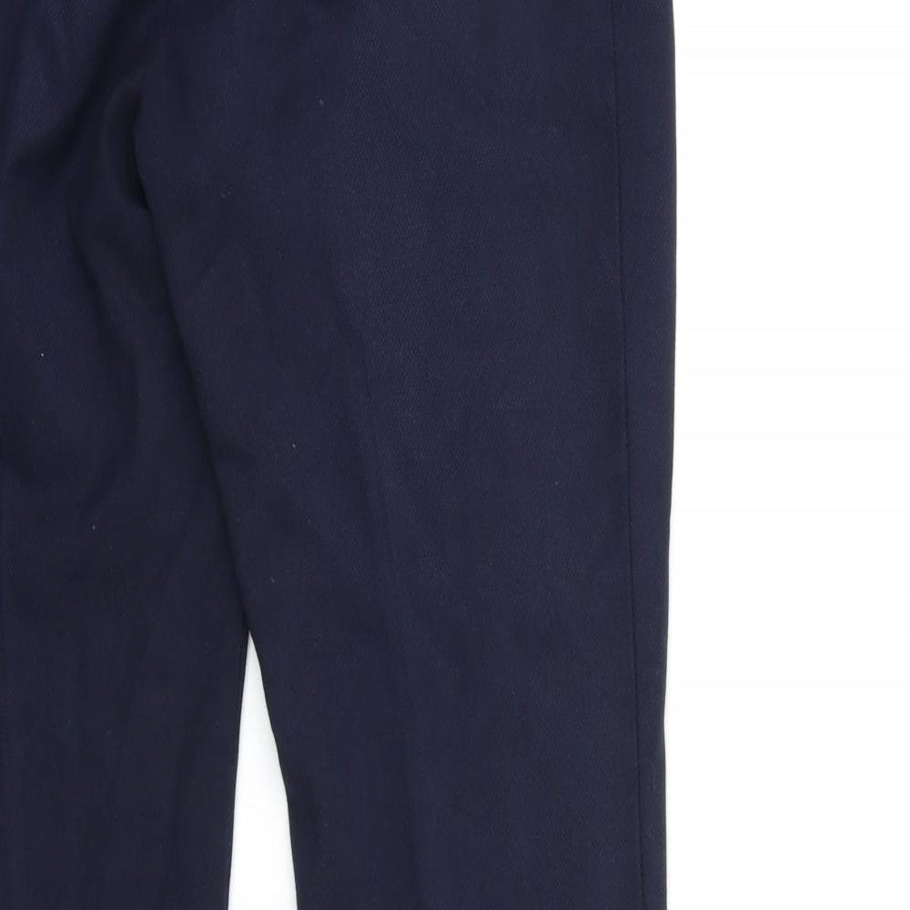 Womens UK Size 10 NEXT Regular Fit  Blue Trousers