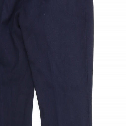 Womens UK Size 10 NEXT Regular Fit  Blue Trousers