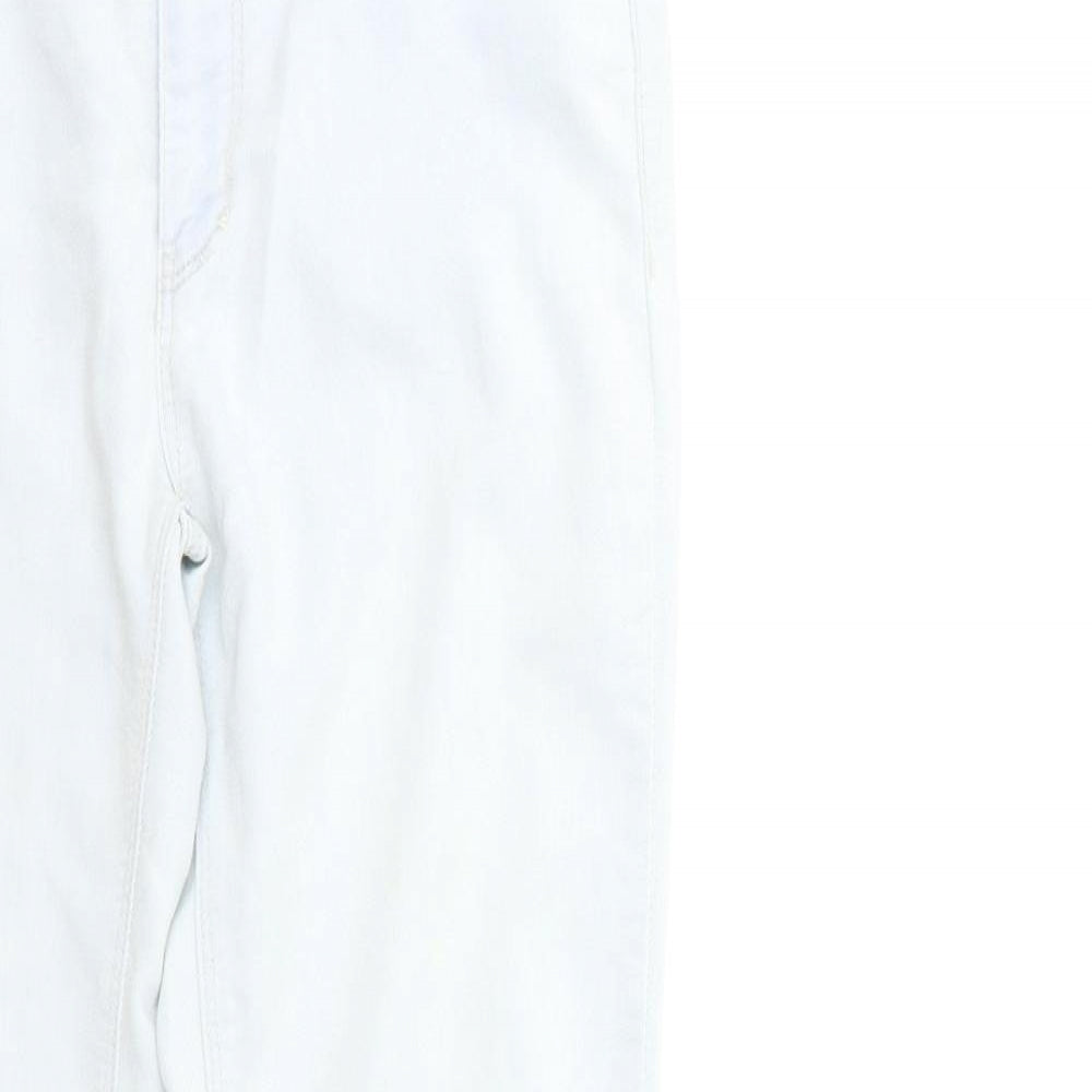 Denim & Co. Womens Blue  Denim Skinny Jeans Size 10 L29 in