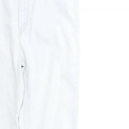 Denim & Co. Womens Blue  Denim Skinny Jeans Size 10 L29 in