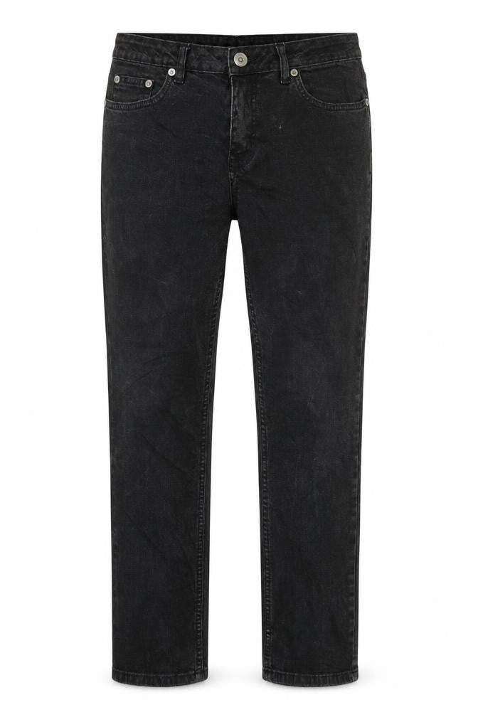 Womens UK Size S Easy Regular Fit Straight Black Jeans