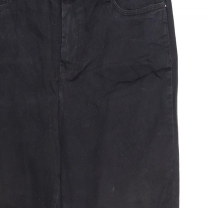 Yessica Womens Black  Denim Skinny Jeans Size 36 in L28 in