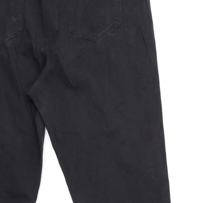 Yessica Womens Black  Denim Skinny Jeans Size 36 in L28 in