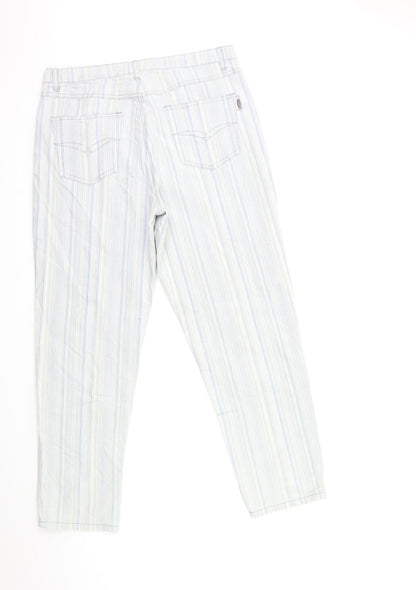 Womens UK Size 32 in Stooker Regular Fit Straight Blue Jeans