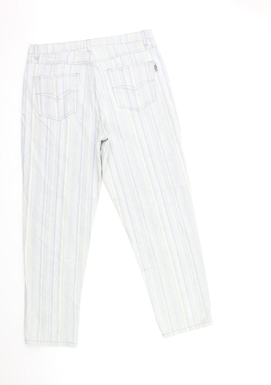 Womens UK Size 32 in Stooker Regular Fit Straight Blue Jeans