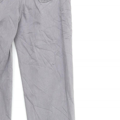 Denim & Co. Womens Grey  Denim Skinny Jeans Size 6 L27 in