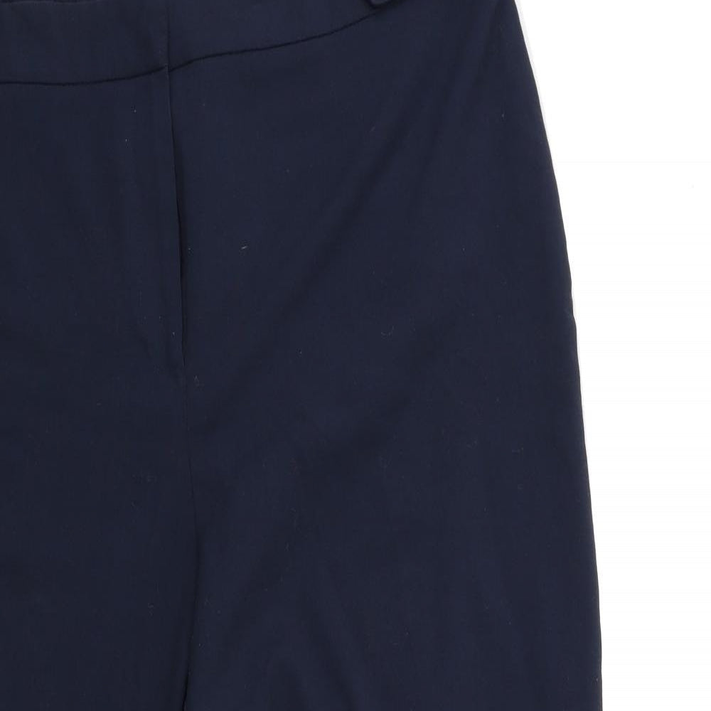 CAPSULE Womens Blue Striped  Trousers  Size 20 L28 in