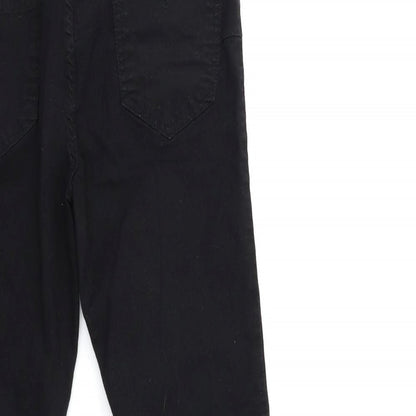 New Look Womens Black  Denim Jegging Jeans Size 10 L28 in