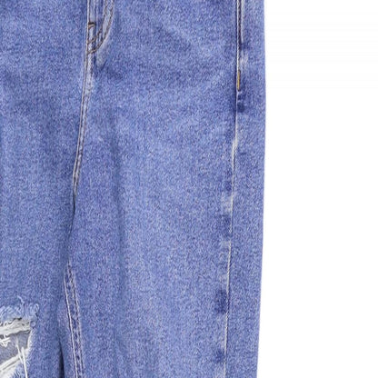 New Look Womens Blue  Denim Skinny Jeans Size 6 L28 in